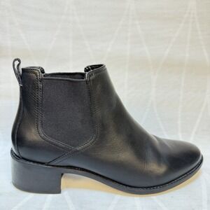 Cole Haan‎ Corinne Chelsea Bootie Boots Leather W14120 Black Womens Size 11B